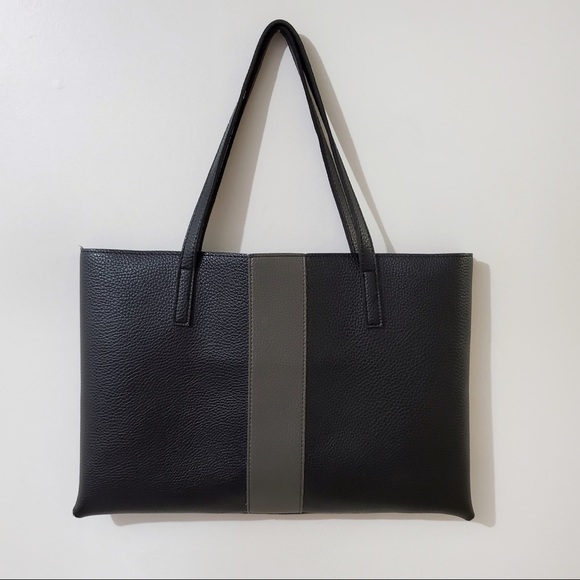 VINCE CAMUTO Vegan Tote Bag Large Black - Picture 3 of 10